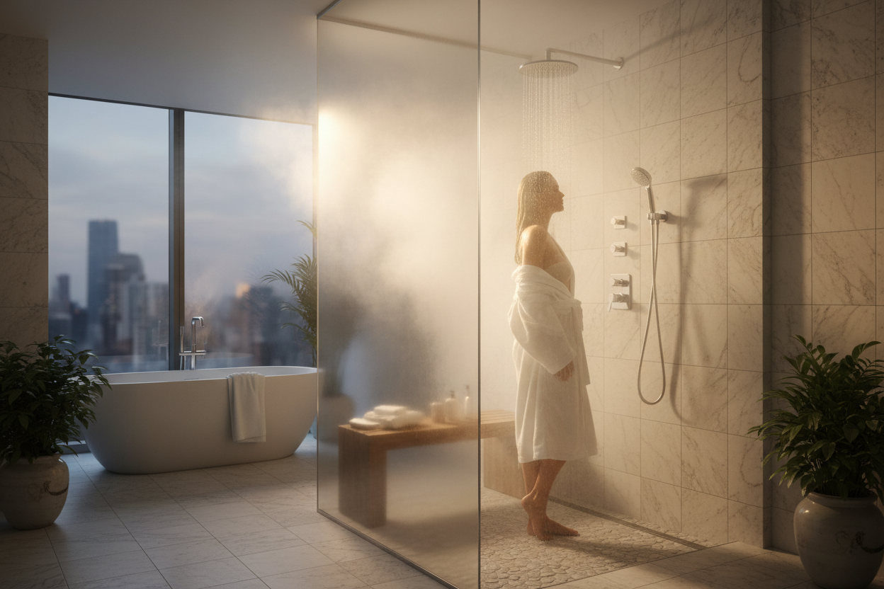 Luxury shower experience